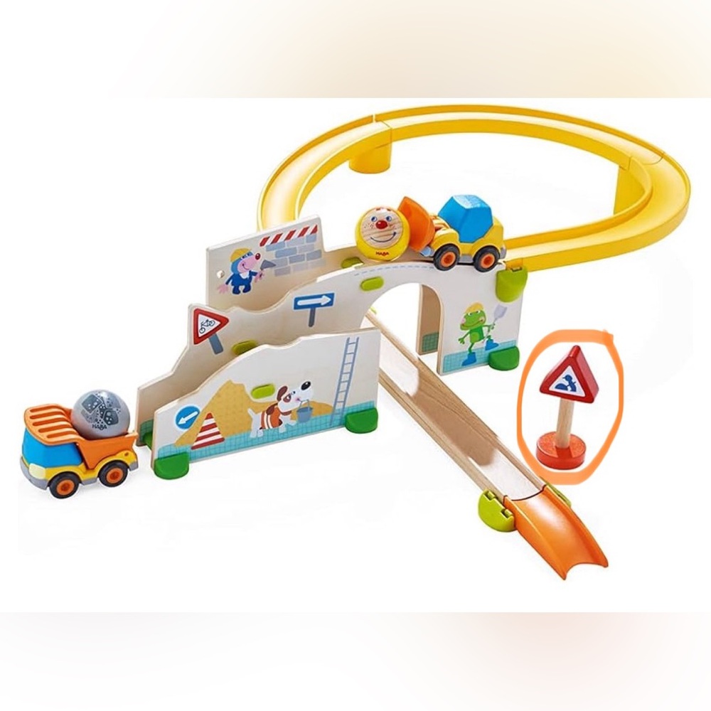 HABA Kullerbü 303081 Play Track on The Construction Site